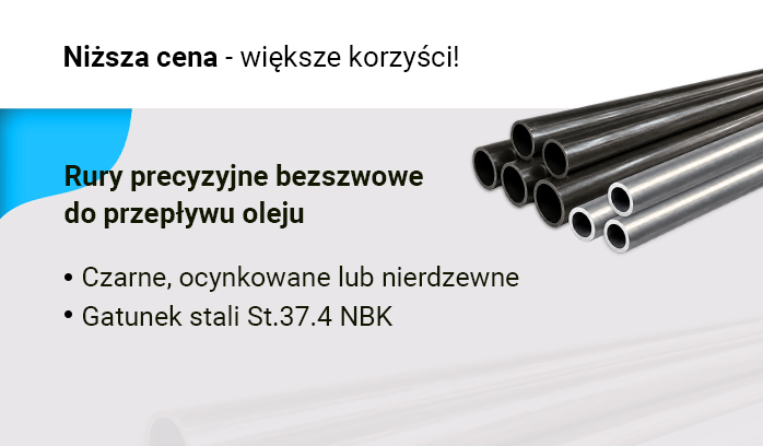 Akcja specjalna – rury bezszwowe